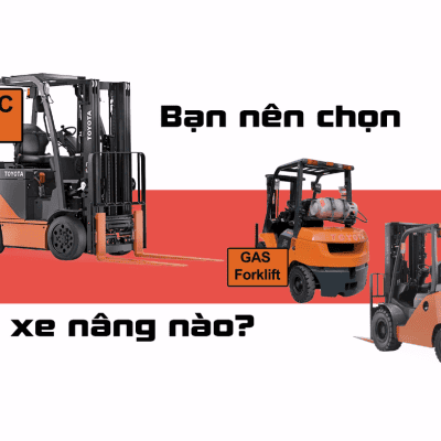 Chọn xe nâng gas, dầu hay điện?